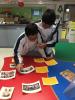 The students enjoyed to read the Wuxia fictions through the matching game.